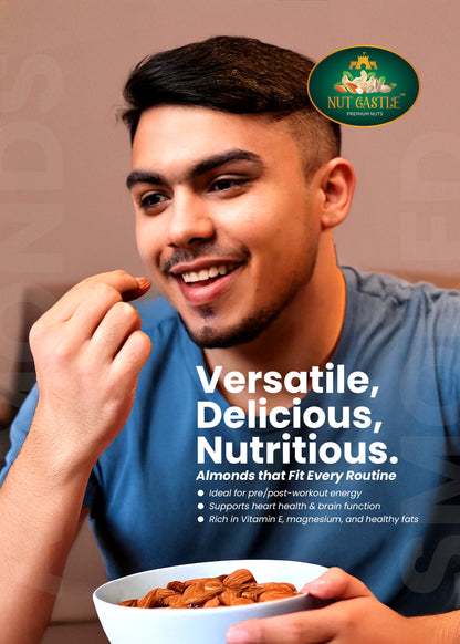 Nut Castle Premium Whole Smoked Almonds