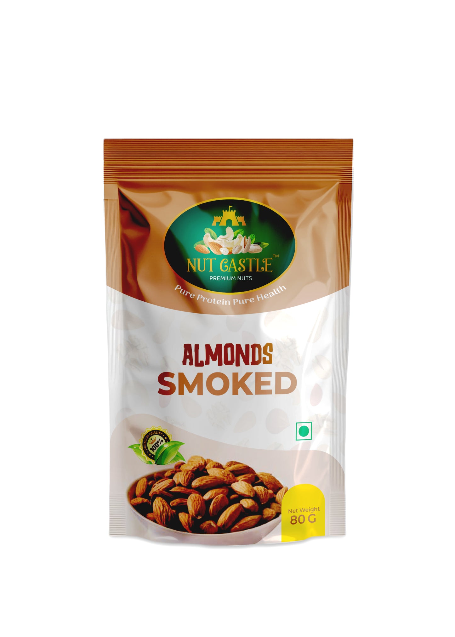 Nut Castle Premium Whole Smoked Almonds