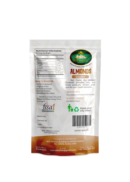 Nut Castle Premium Whole Smoked Almonds