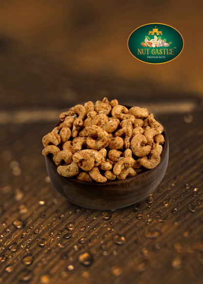 Nut Castle Spicy Flaming Chilli Garlic Flavoured Cashew Nuts