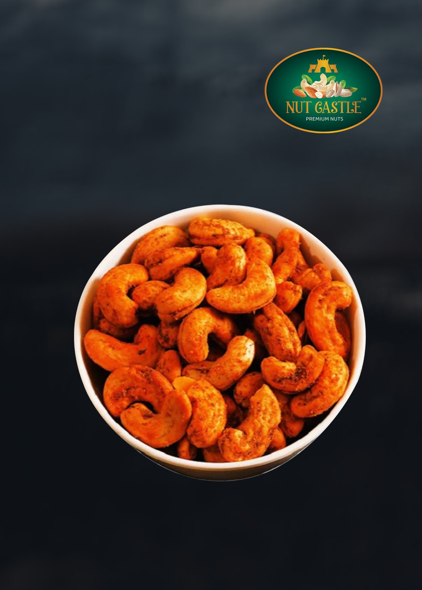 Nut Castle Premium W240 Peri Peri Flavour Cashew Nuts