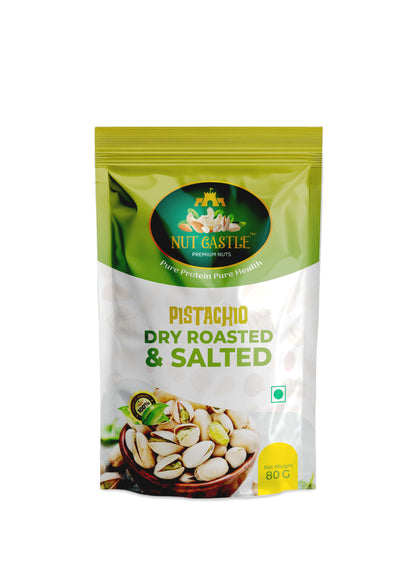 Nut Castle Premium Dry Roasted & Salted Pistachios, 200g