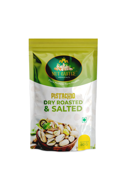 Nut Castle Premium Dry Roasted & Salted Pistachios, 200g