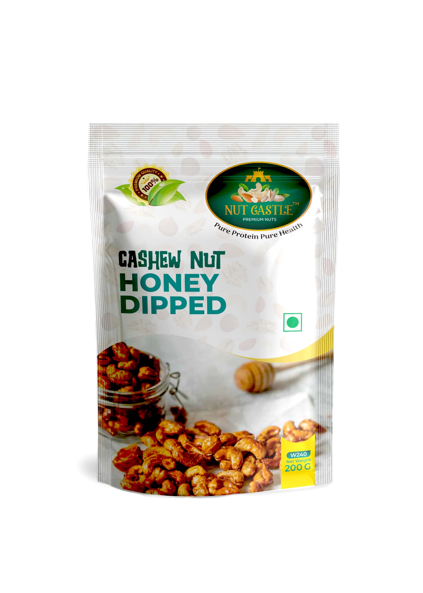 Nut Castle W240 Honey Dipped Flavour Cashew Nuts