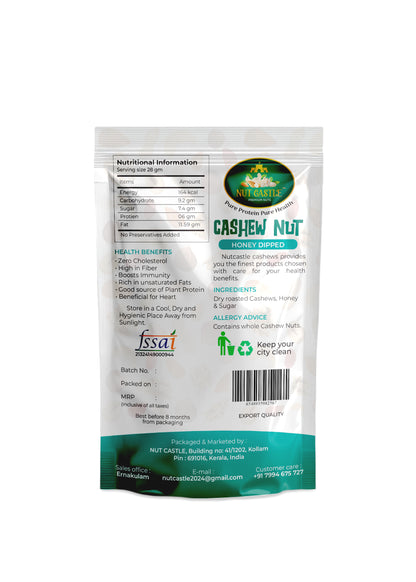 Nut Castle W240 Honey Dipped Flavour Cashew Nuts