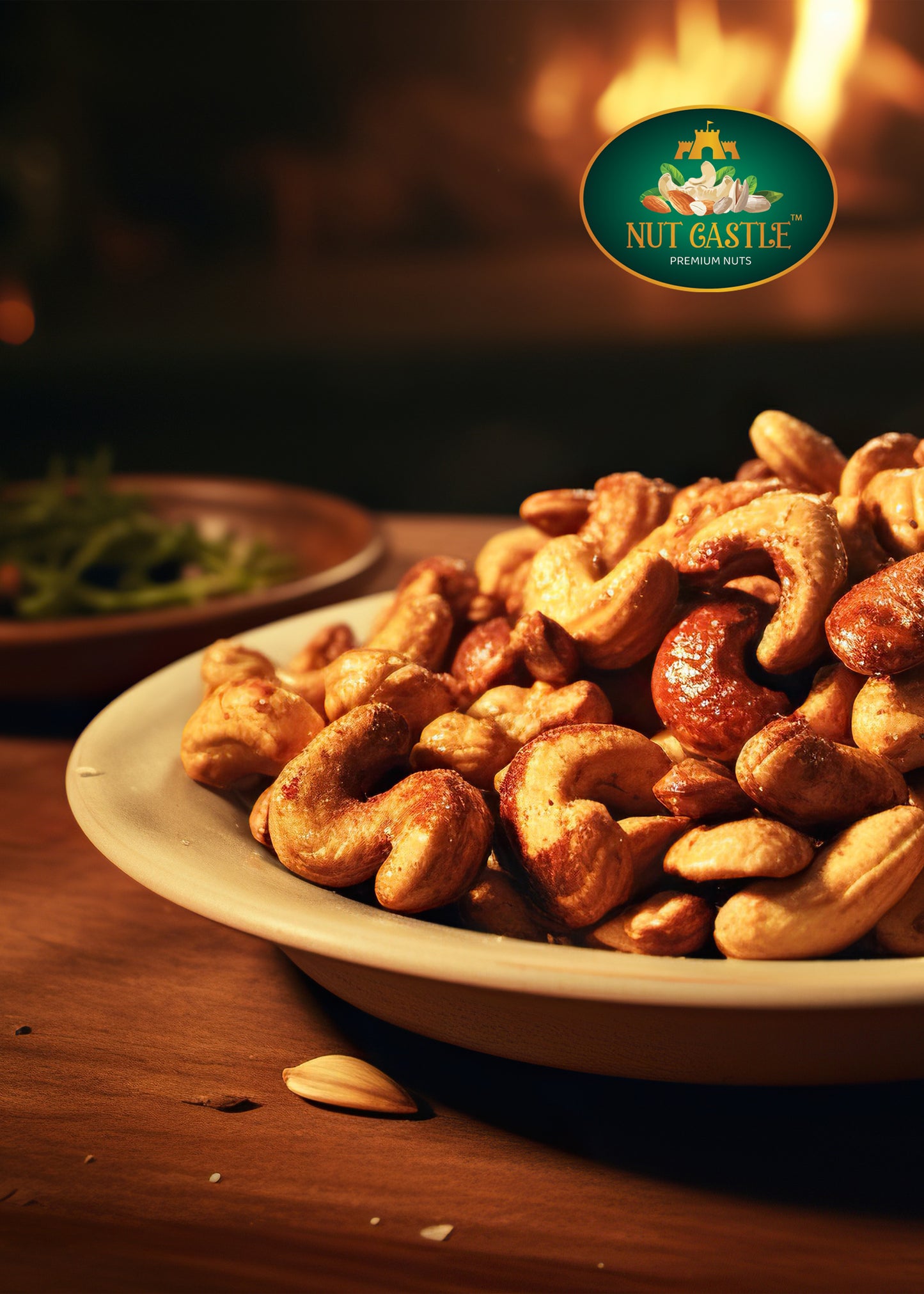 Nut Castle Sweet Chilli Barbeque Flavoured Cashew Nuts