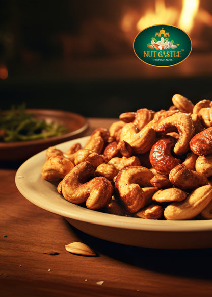 Nut Castle Sweet Chilli Barbeque Flavoured Cashew Nuts